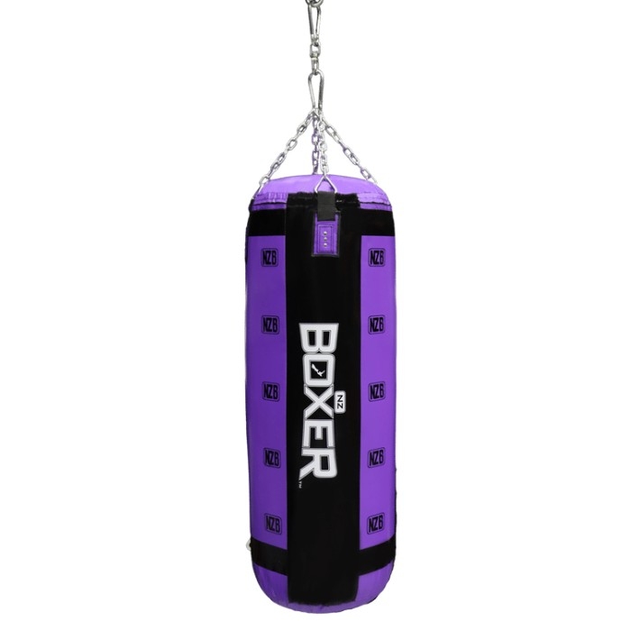 NZ BOXER (N5PUR) LARGE PUNCH BAG PURPLE