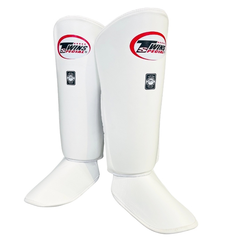 Twins Shin Guards-WHITE