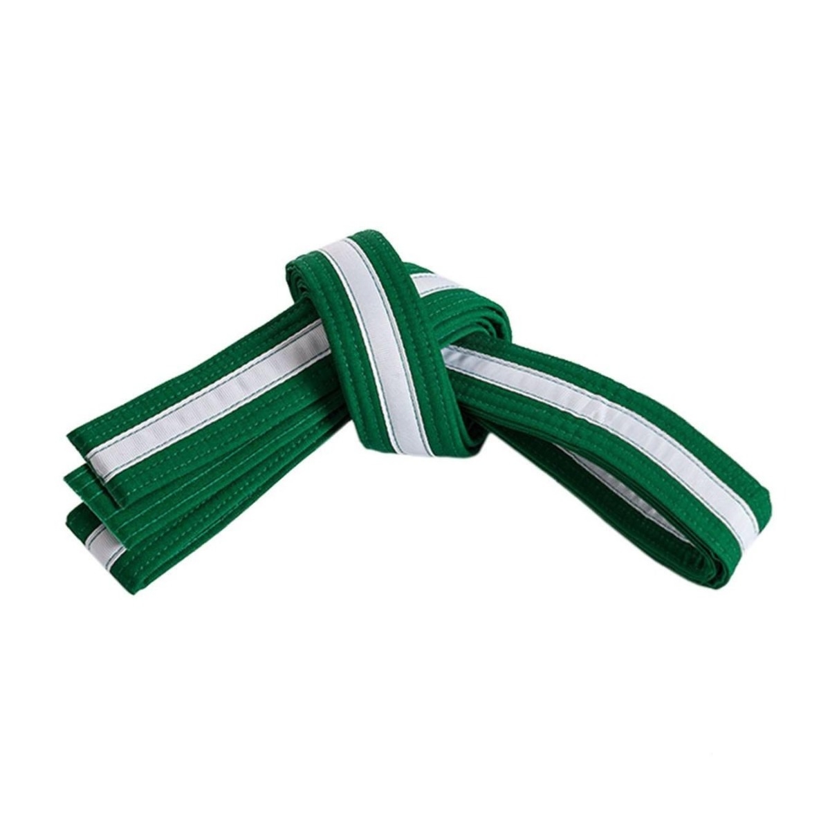 Green Karate Belt (white stripe)