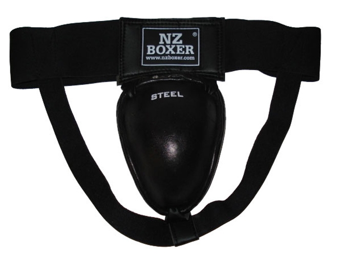 NZ BOXER STEEL GROIN GUARD-large